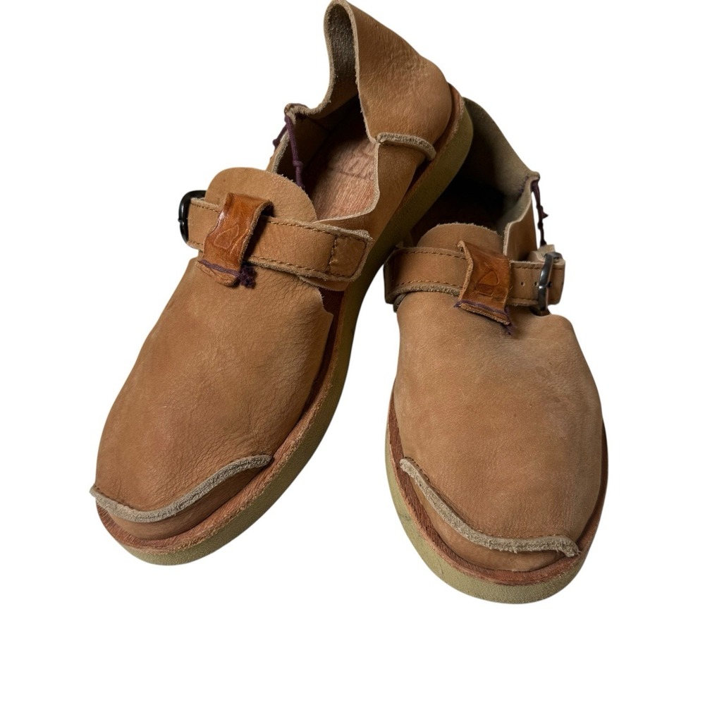 Satorisan Benirras Brown Leather Handmade Comfort Shoes Womens Size 39 US 8